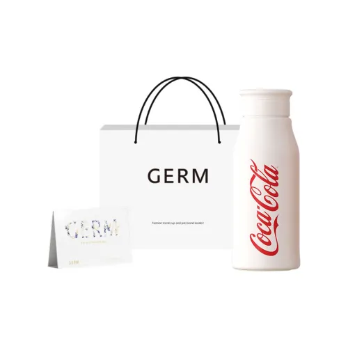 Germ x CocaCola One-Handed Sports Stylish Outdoor Insulated Cup For Men And Women's 370ML