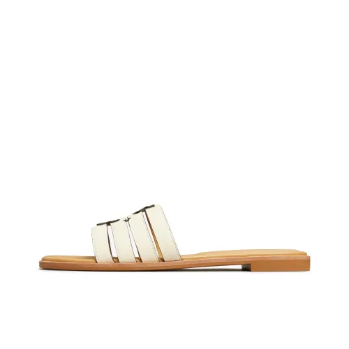 TORY BURCH Ines Slide Slippers Women's Beige