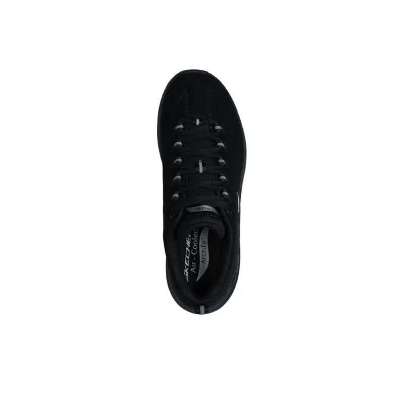 Skechers ARCH FIT 2.0 Anti Slip Wear Resistant Low Top Running Shoes Women's Black-3