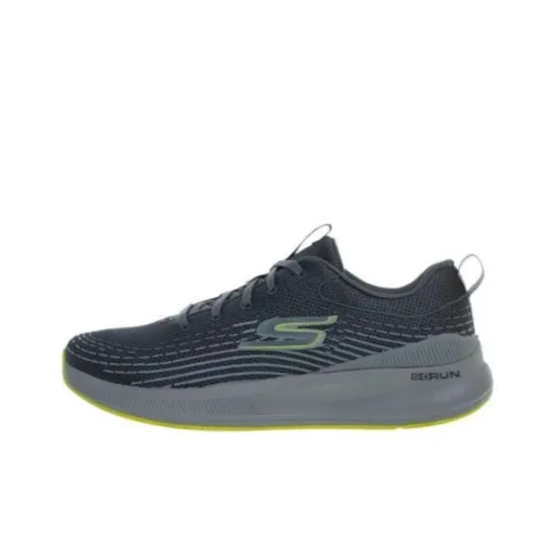 Skechers Go Run Pulse Running Shoes Men Low-Top Gray/Black