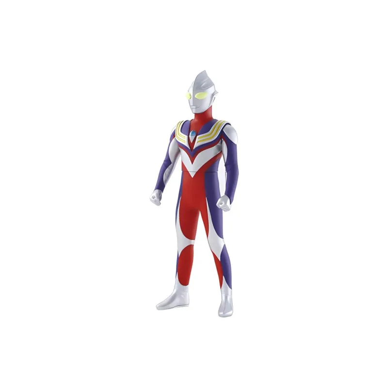 BANDAI Ultraman Tiga Soft Ethylene Ultraman Bonus Gifts 23cm-3