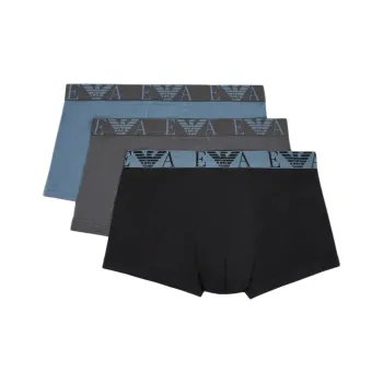 EMPORIO ARMANI Three pack Of Boxer Briefs With Bold Monogram Logo