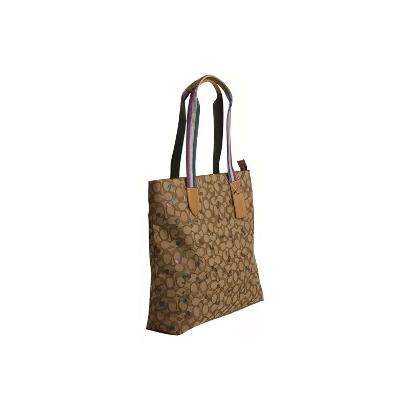 COACH Women's Recycled Tote 34 Shoulder Bag-1