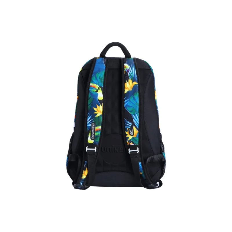 Uniker Polyester Backpack Medium Size Unisex Multicolor-16