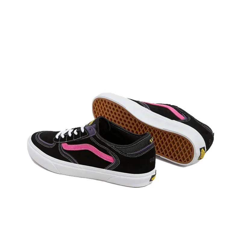 Rowley Skate Vans 'Black Pink'-3