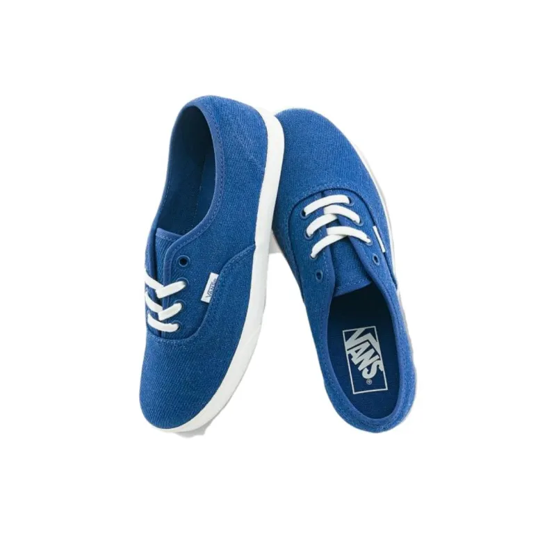Vans Non slip Lightweight Low Top Skateboard Shoes Unisex Blue-2
