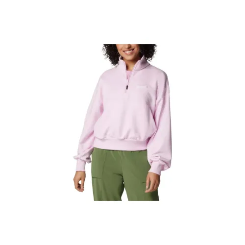 Columbia Marble Canyon Sweatshirts Women's Pink