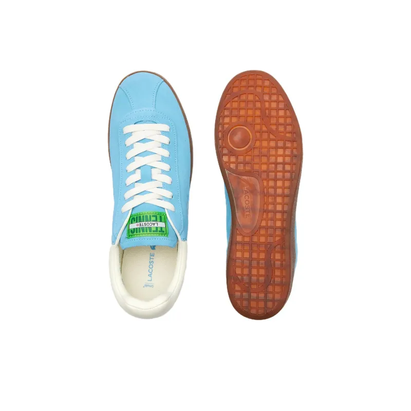 LACOSTE Low Top Skateboard Shoes Men's Blue-4