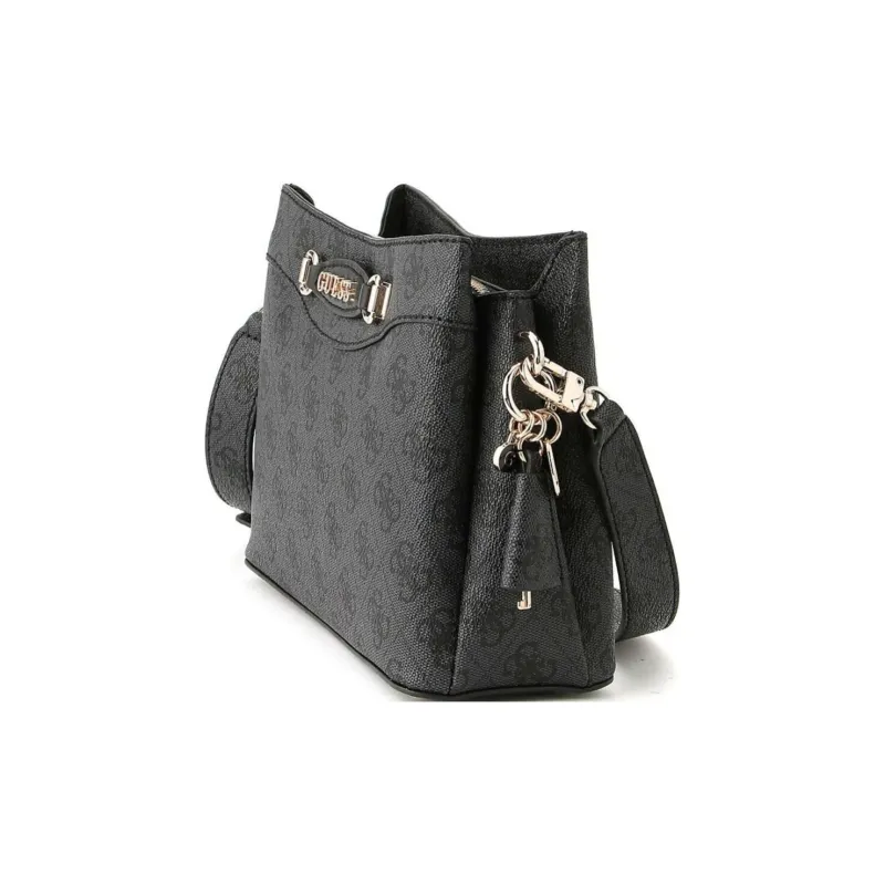 GUESS PU Shoulder Bag, Crossbody Bag Regular Women's Dark Gray-1