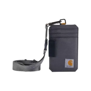 Carhartt Nylon Card Holder Unisex Gray