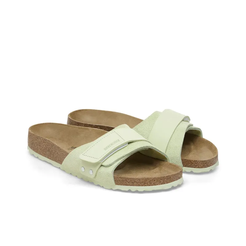 Birkenstock Slip Resistant Slide Slippers Women's Light Green Regular-3