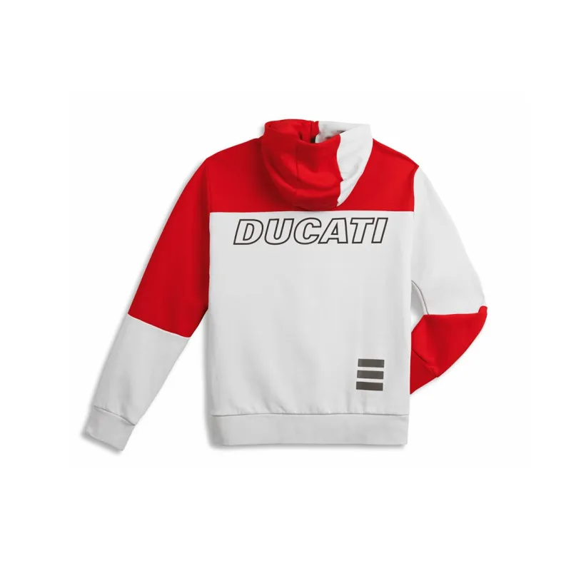 Ducati Sweatshirts Unisex White-1