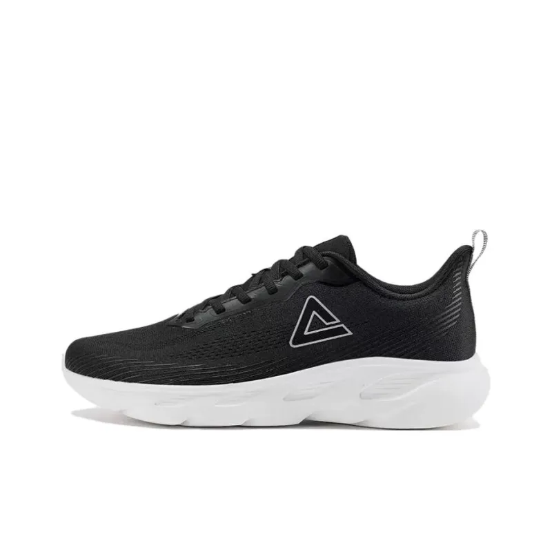 PEAK Abrasion Resistant Low Top Casual Shoes Men's White Black-0
