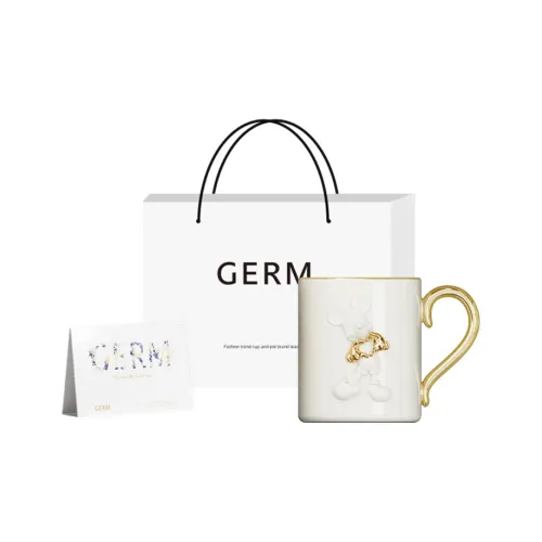 Germ x Disney Home Office Practical Ceramic Milk Cup Includes Couple's Mug
