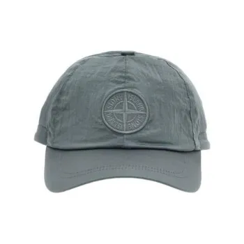 STONE ISLAND Logo Embroidered Baseball Cap