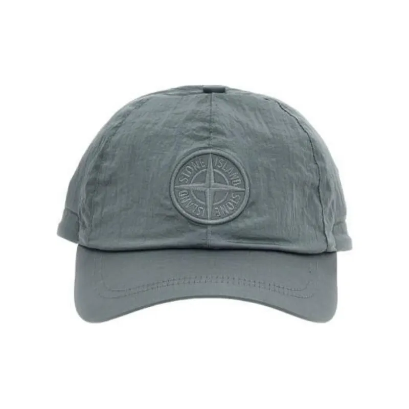 STONE ISLAND Logo Embroidered Baseball Cap-0