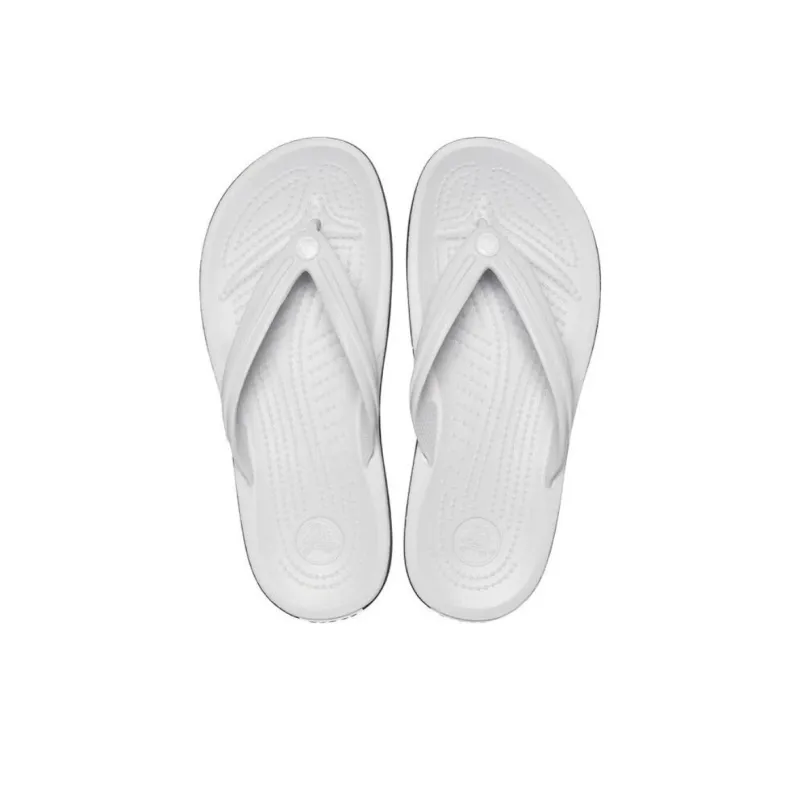 Crocs Odor-Resistant Abrasion-Resistant Flip Flops Unisex Elegant Gray-2