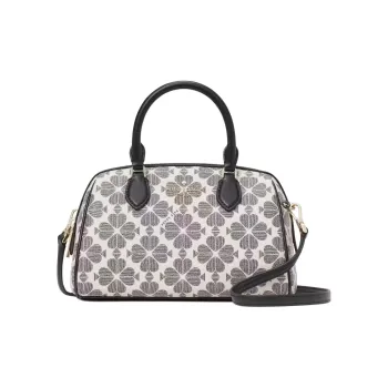 Kate Spade PVC One Shoulder Handbag Crossbody Bag Women's Black & Multicolor