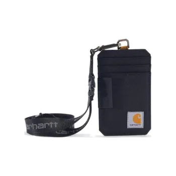 Carhartt Nylon Card Holder Unisex Black