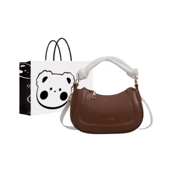 NX DOUGHNUT PU One Shoulder Handbags Regular Women's White Black Brown Coffee