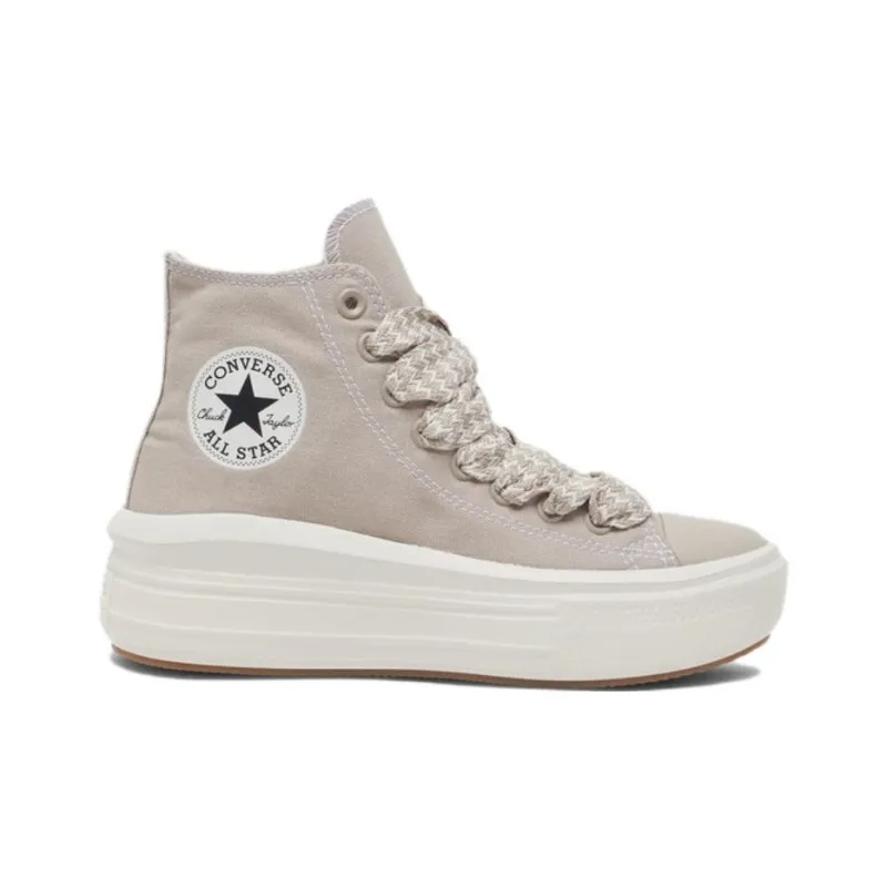 Converse All Star Move Slip Resistant High Top Canvas Shoes Women's Brown-1
