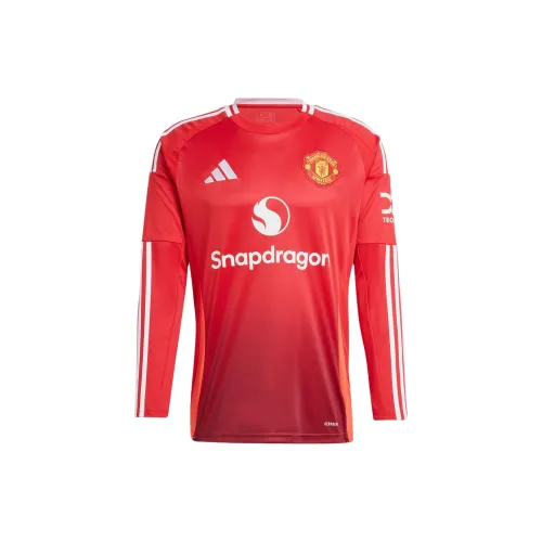 Adidas Manchester United Soccer Jerseys Unisex Bright Red