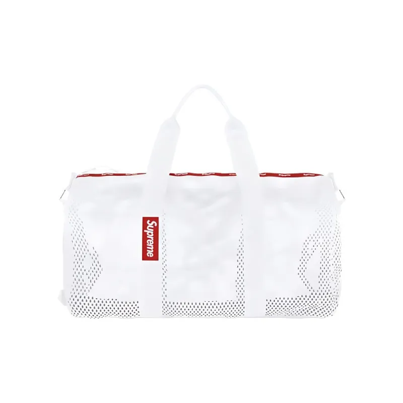 Supreme Nylon Handbag Regular Unisex White-1