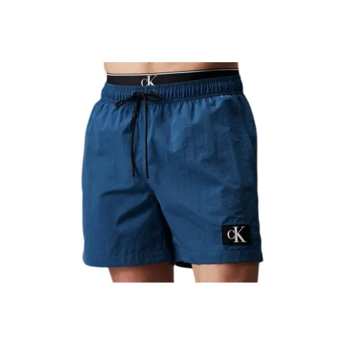 Calvin Klein Swimming Shorts Men Faded Blue