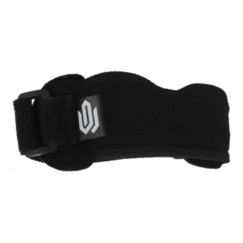 PEAK Indoor And Outdoor Patella Bands Compression Reinforced Black Polyamide Unisex Basic Protective