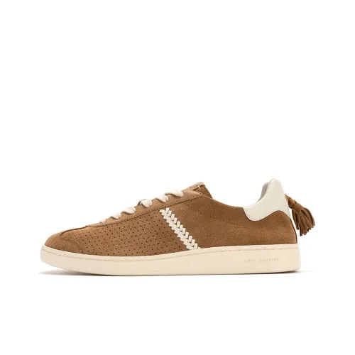 FOOT INDUSTRY Skateboard Shoes Unisex Low-Top Khaki