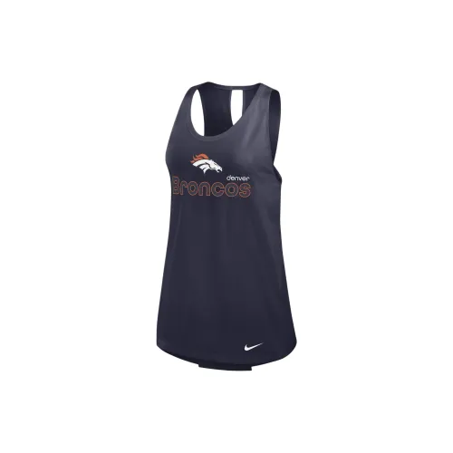 Nfl X Nike Sleeveless Sports Shirts Women's Marine Blue