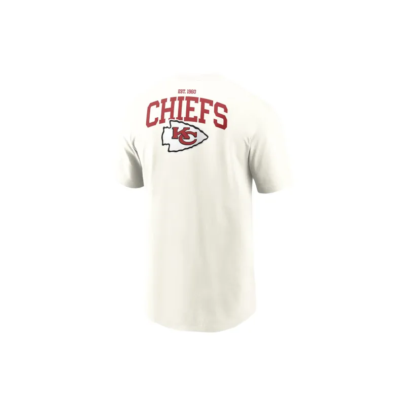Nike T-Shirt Men's Cream Kansas City Chiefs-1