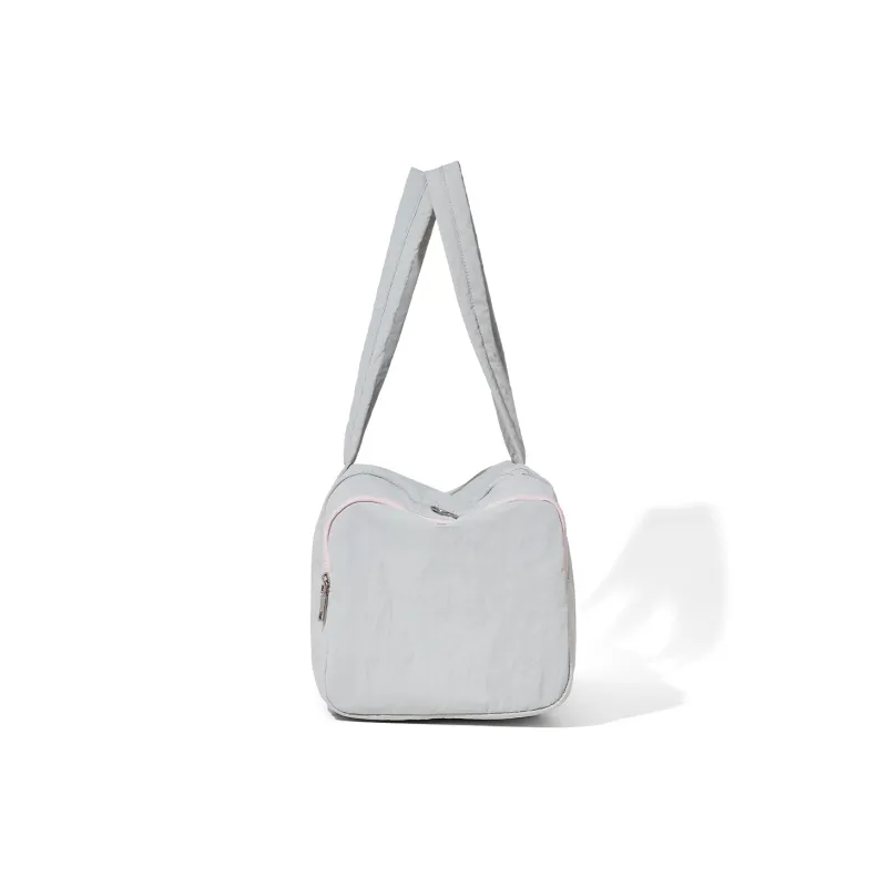 BOSTANTEN Fabric Handbag, Shoulder Bag Regular Unisex Gray-2