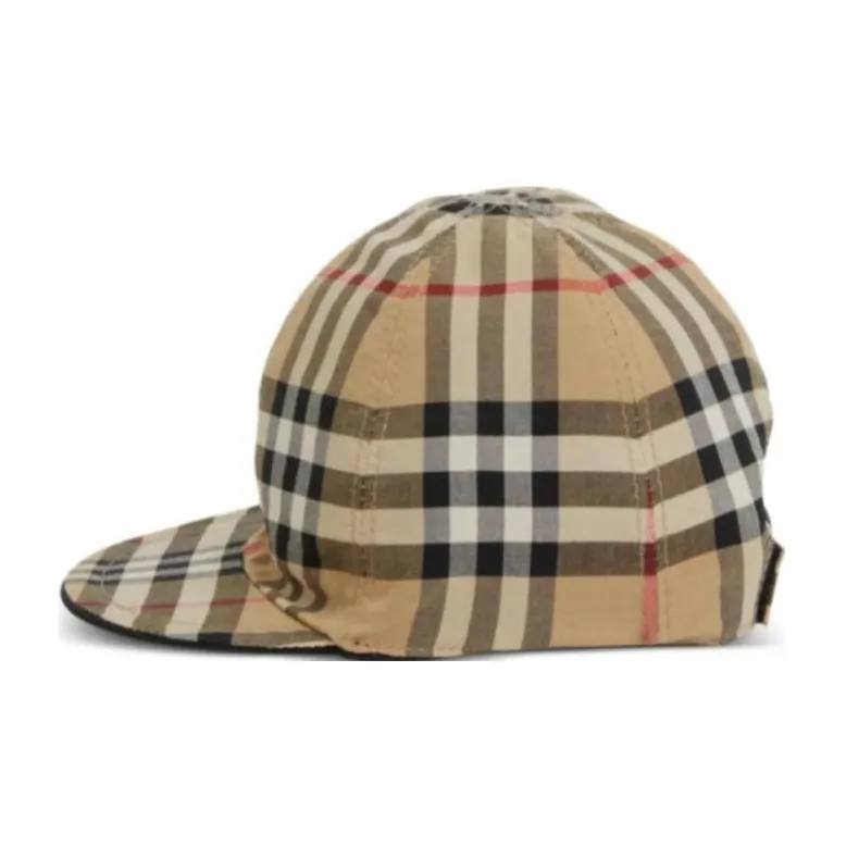 Burberry Vintage Check Reversible Cotton Cap-1