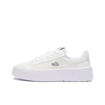 LACOSTE CARNABY Low Top Skateboard Shoes Women's White