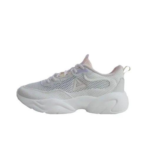 PEAK Casual Shoes Women's Low-Top Off White/Purple