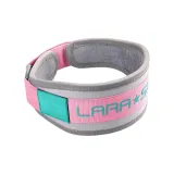 Pink[Plush Lining for Enhanced Comfort/Non-Stick Fleece Hook-and-Loop]