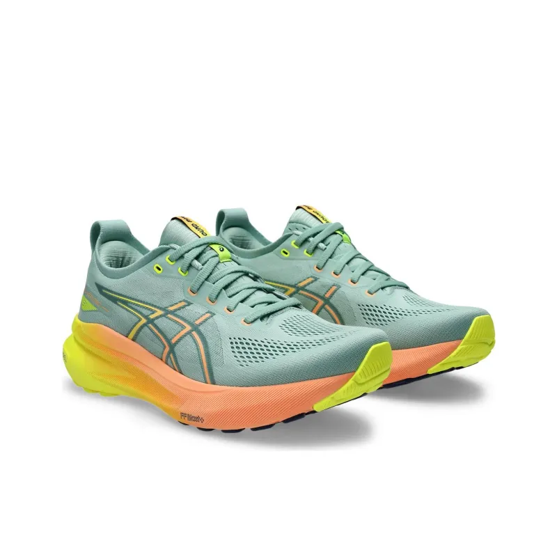 Asics Gel Kayano 31 Paris Light Celadon Safety Yellow-3