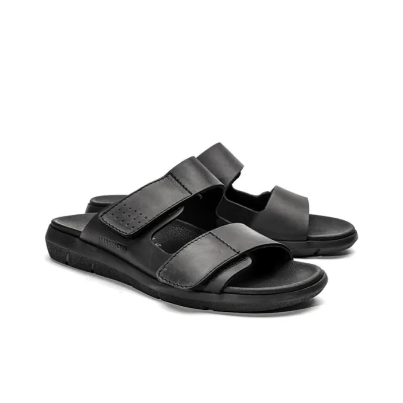MEPHISTO Rubber Sole Slip-Resistant Abrasion-Resistant Slide Slippers Men's-2