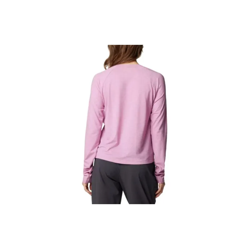Columbia Raglan Sleeve T-Shirt Women's Purple-1