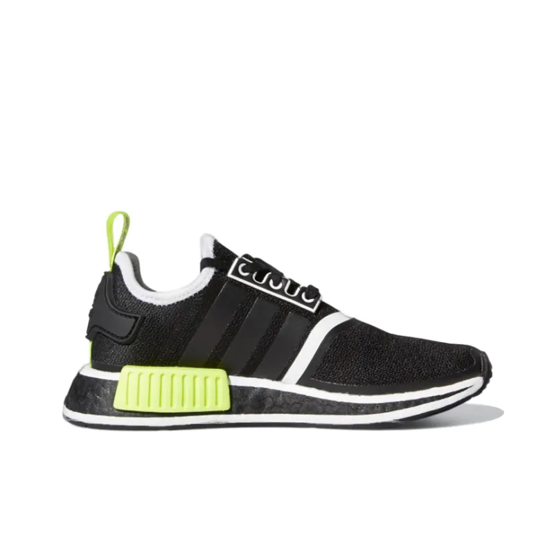 Adidas NMD_R1 Big Kid 'Black Solar Yellow'-1