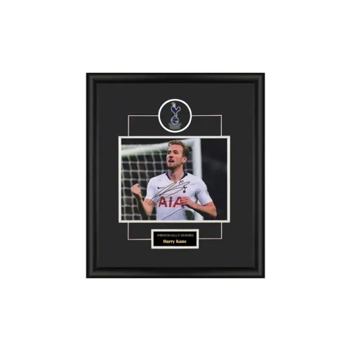 Three For Harry Kane Signed Photo Framed Included SA Certificate Tottenham Hotspur Era Great Britain Star