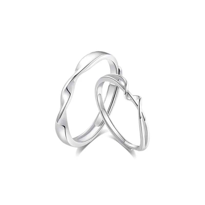 MISS TOOYA S999 Fine Silver Rings Unisex-0