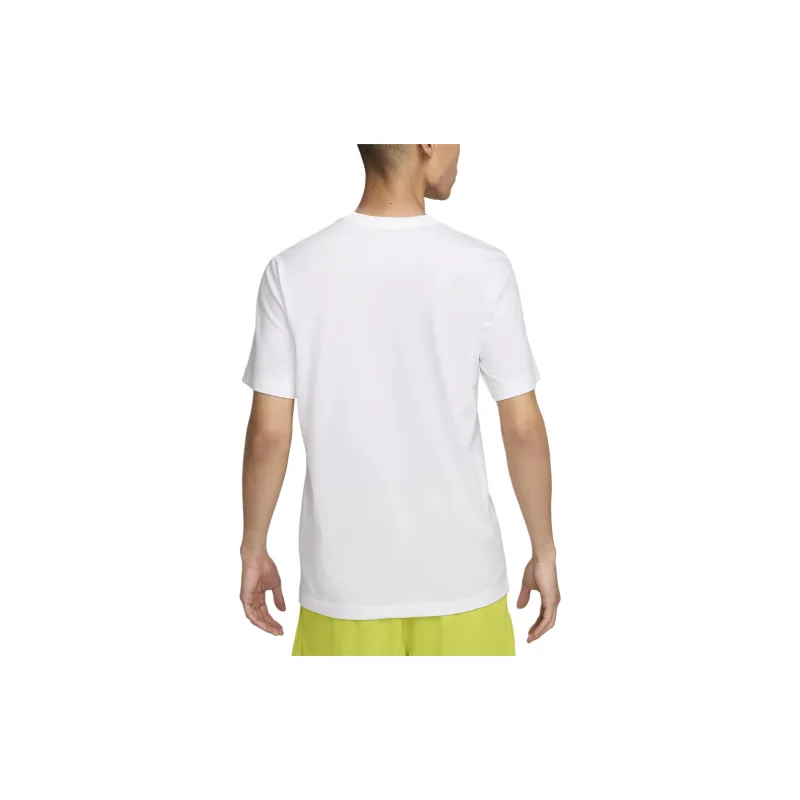 Nike T Shirts Unisex White-1