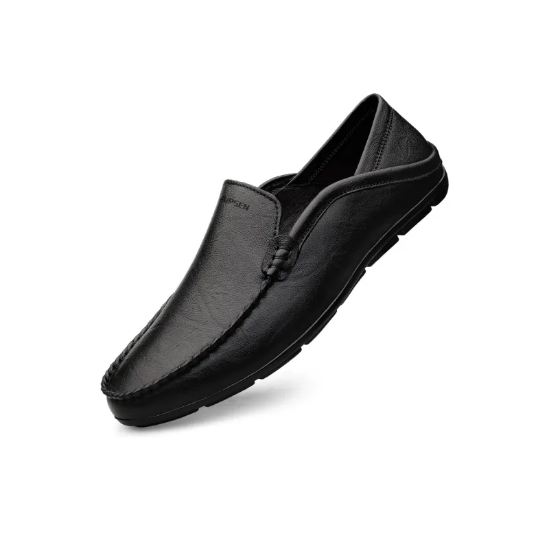 AIPSEN Beanie Shoes Men's Black-3