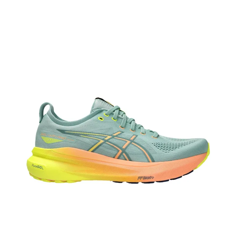 Asics Gel Kayano 31 Paris Light Celadon Safety Yellow-1