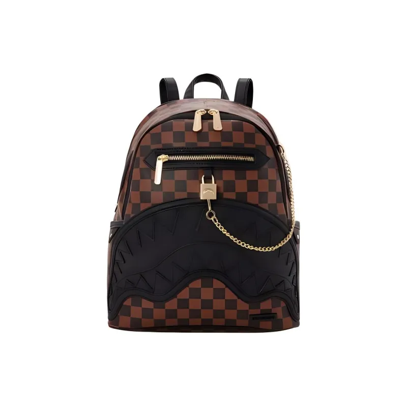 SPRAYGROUND Polyvinyl Chloride Backpack Regular Men's Brown-0