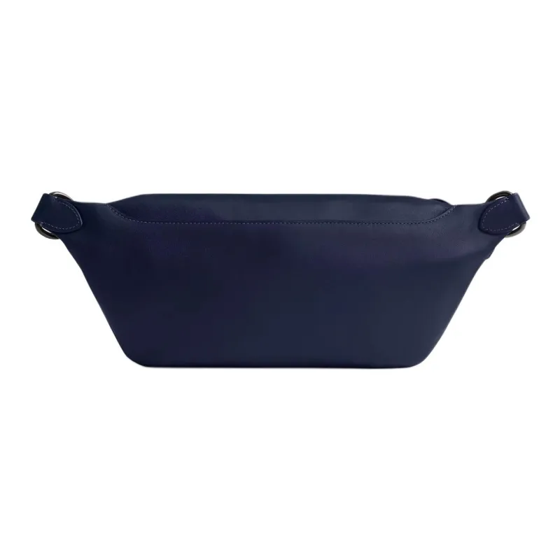 COACH League Smooth Leather Fanny Pack Men's Blue-2