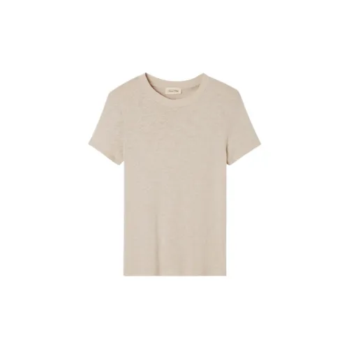 AMERICAN VINTAGE A.M T-Shirts Women's Vintage Beige