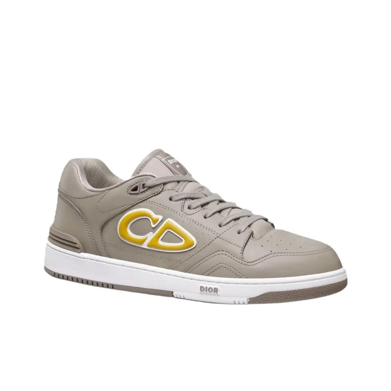 DIOR X Stone Island B57 Low Sneaker Gray Yellow-2